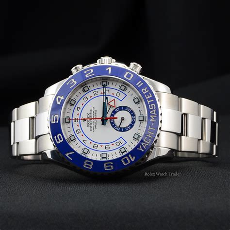 rolex yacht master second hand|rolex yacht master ii used.